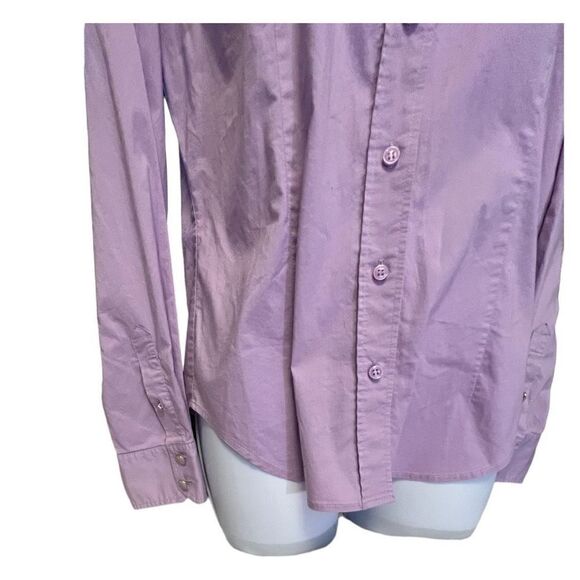 Lavender Button Down - Picture 5 of 6